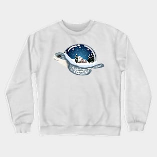 Turtle Snow Globe Crewneck Sweatshirt